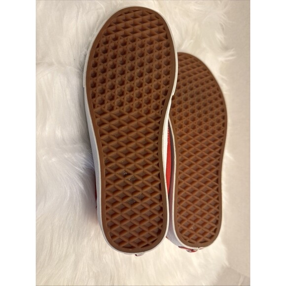 Vans Old Skool Off The Wall Red White Size Men's 7.5 Women's 9.0 - EUC - Picture 6 of 8